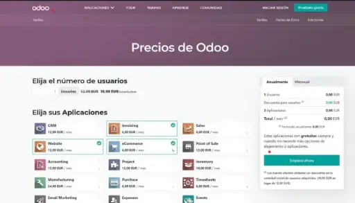 Mentoría Odoo Enterprise